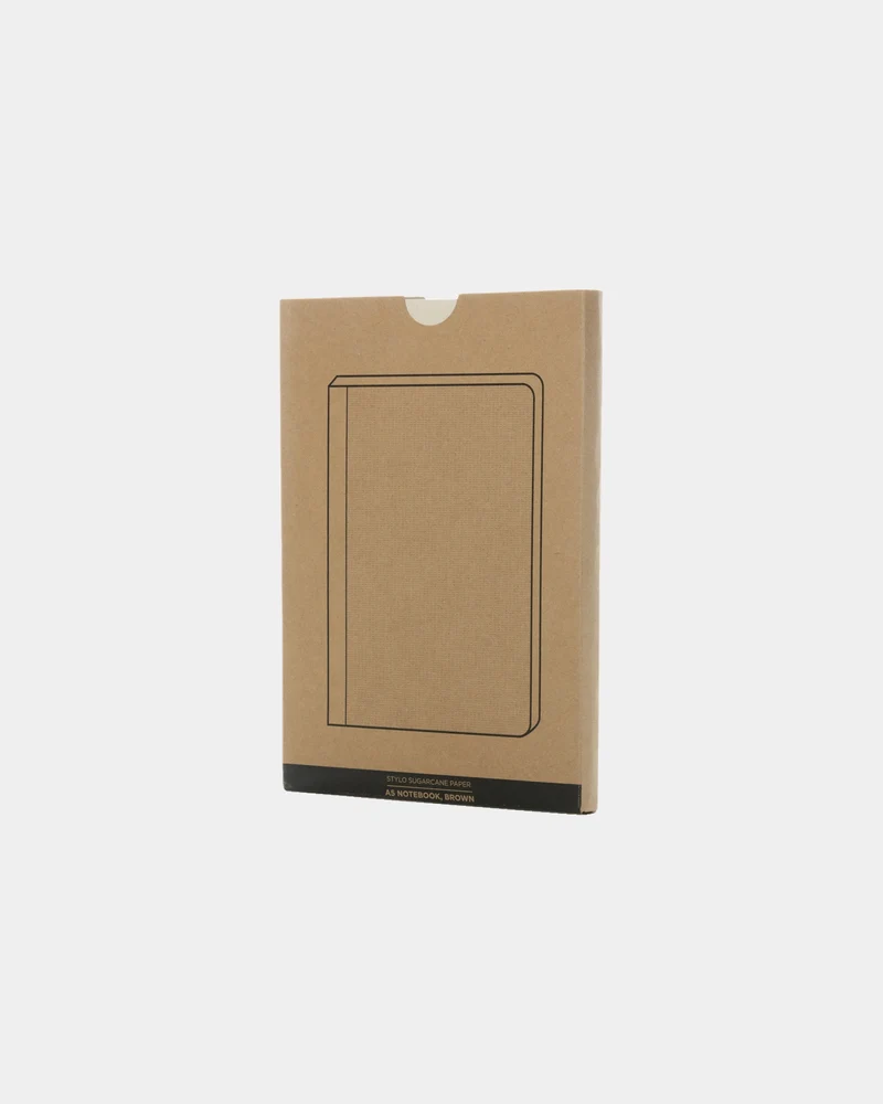 Carnet A5 en papier canne à sucre à personnaliser