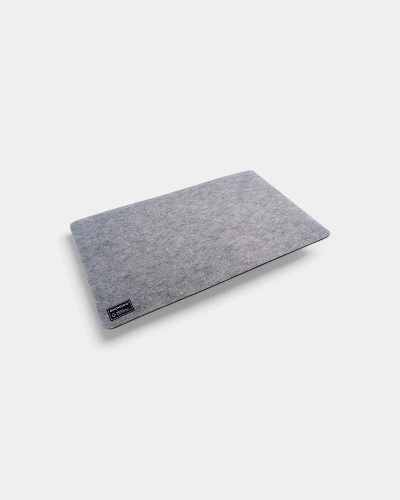 Tapis de bureau en tissu recyclé à personnaliser
