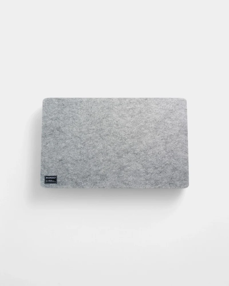 Tapis de bureau en tissu recyclé à personnaliser