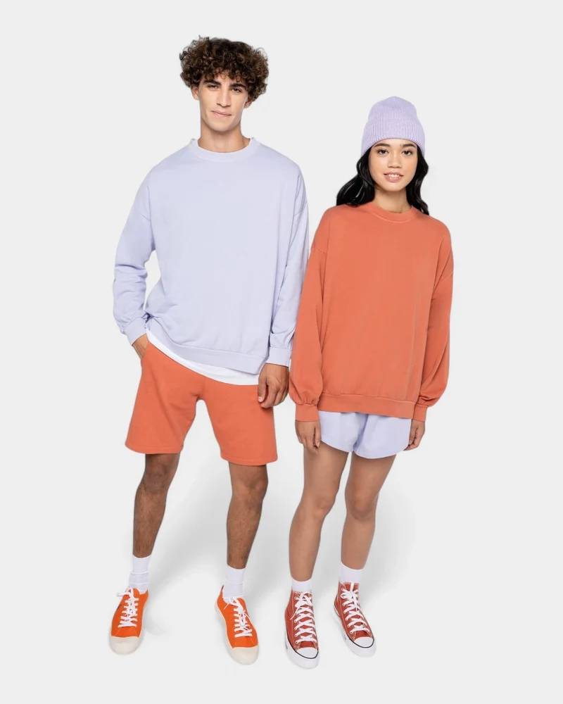 Sweat-shirt oversize Made in Europe unisexe à personnaliser
