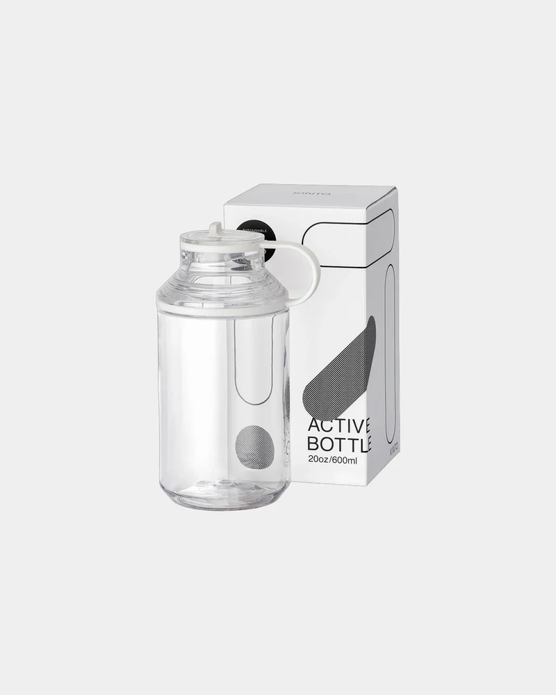 Bouteille recyclée Kinto ACTIVE BOTTLE 600ml à personnaliser