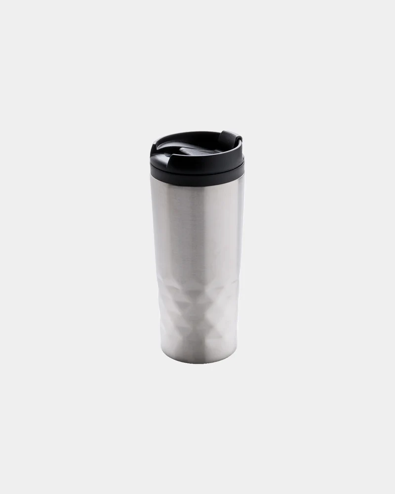 Mug géométrique acier inoxydable 300ml à personnaliser