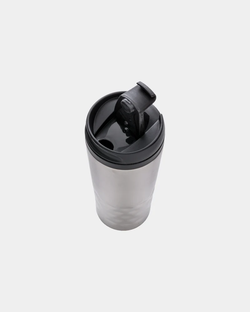 Mug géométrique acier inoxydable 300ml à personnaliser