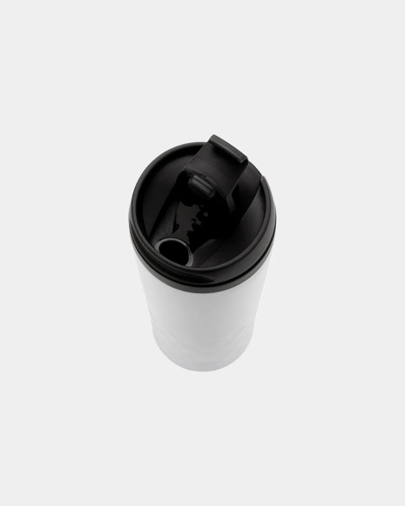 Mug géométrique acier inoxydable 300ml à personnaliser