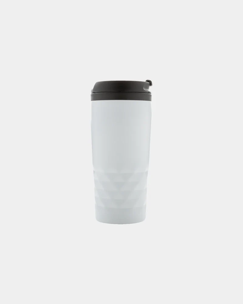 Mug géométrique acier inoxydable 300ml à personnaliser