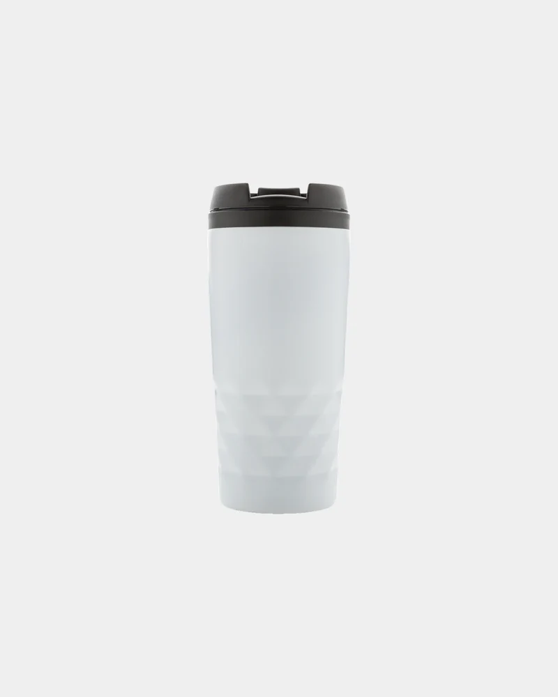 Mug géométrique acier inoxydable 300ml à personnaliser
