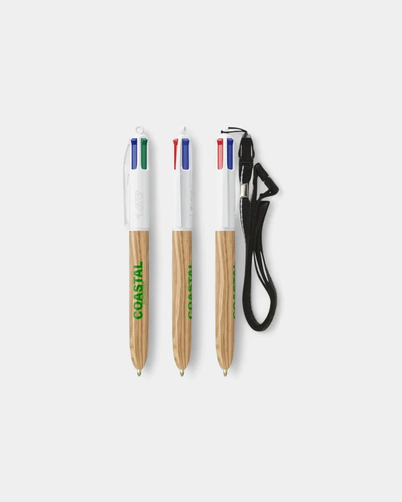 Stylo BIC® 4 couleurs Made in France à personnaliser