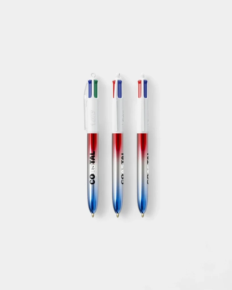 Stylo BIC® 4 couleurs Made in France à personnaliser