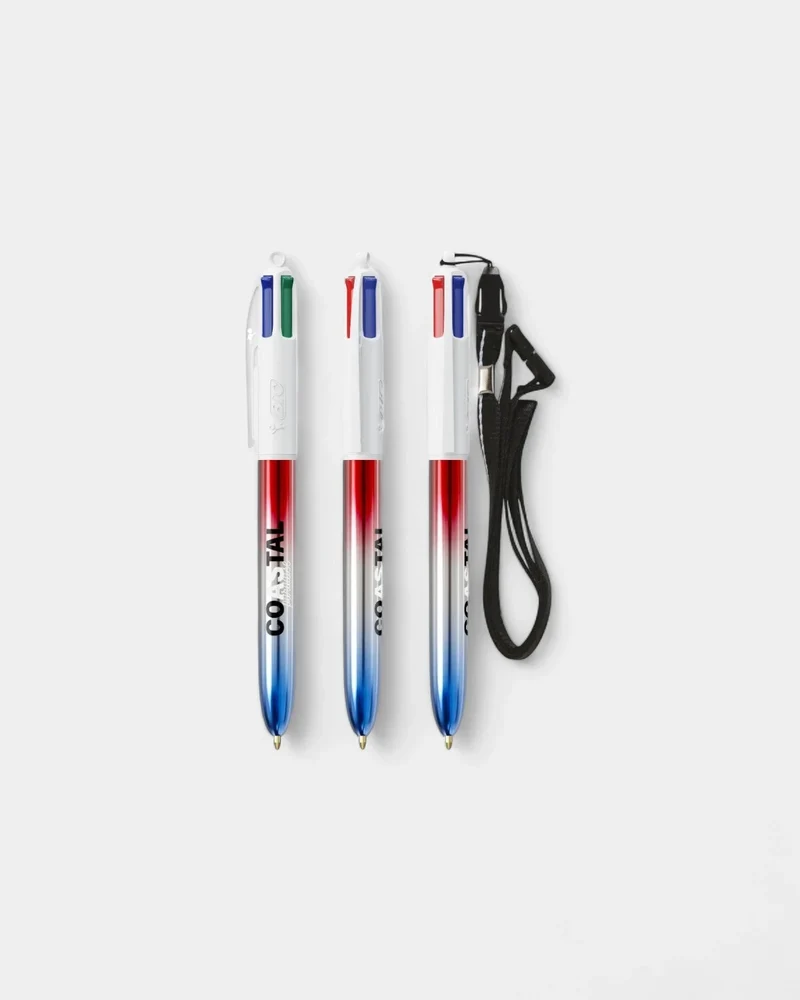 Stylo BIC® 4 couleurs Made in France à personnaliser
