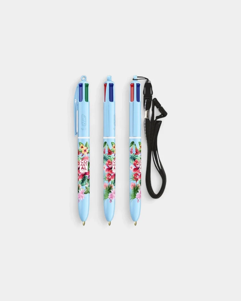 Stylo BIC® 4 couleurs Made in France à personnaliser