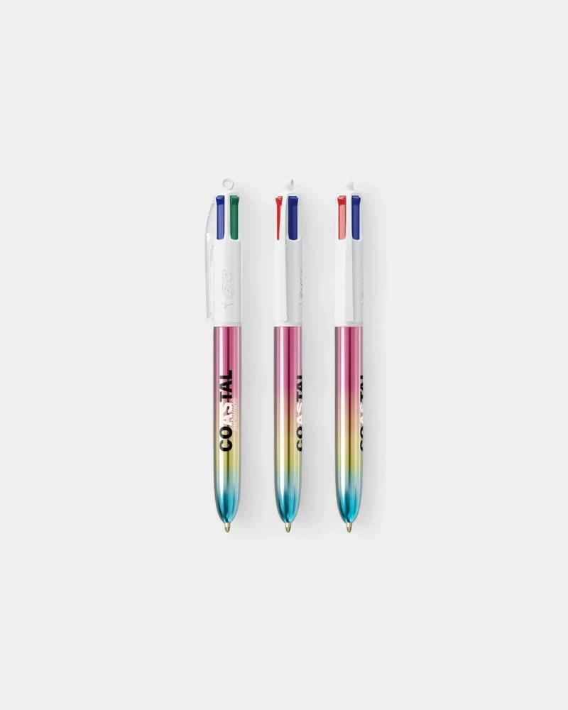 Stylo BIC® 4 couleurs Made in France à personnaliser