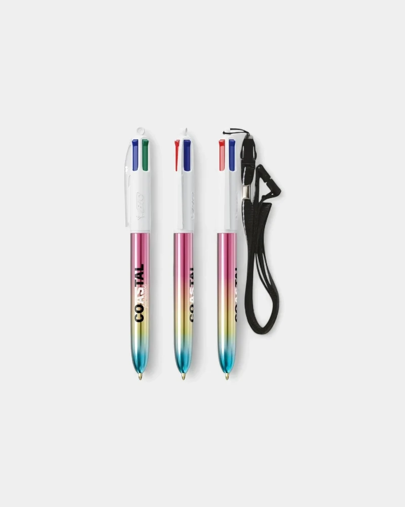 Stylo BIC® 4 couleurs Made in France à personnaliser