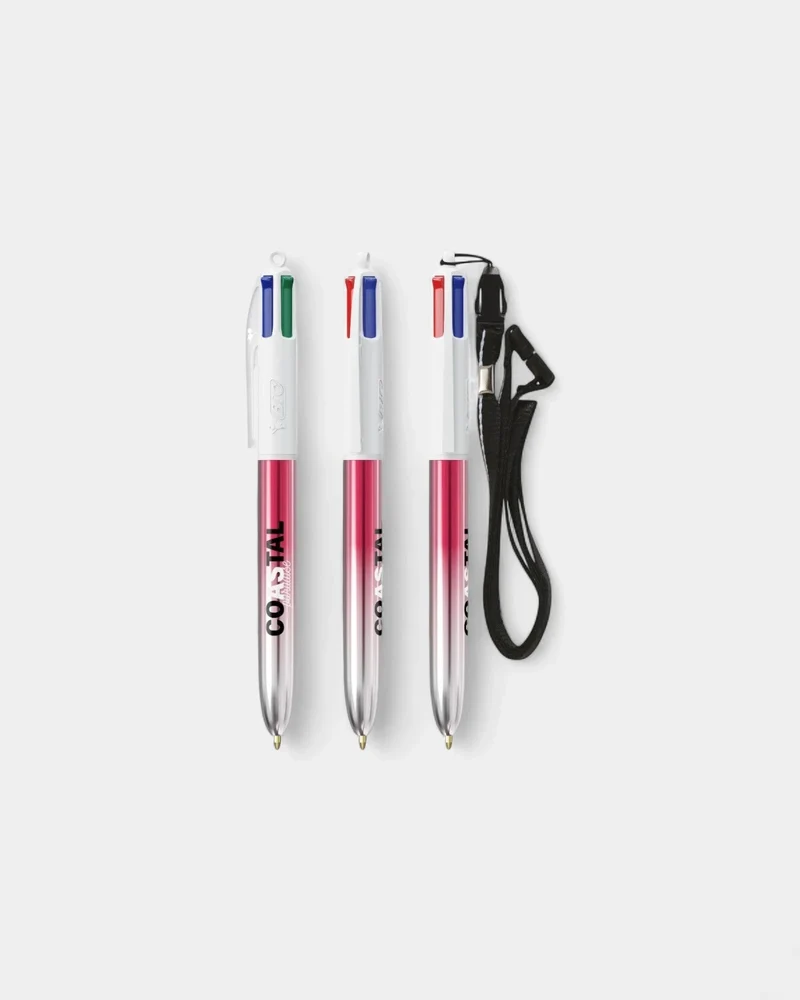 Stylo BIC® 4 couleurs Made in France à personnaliser