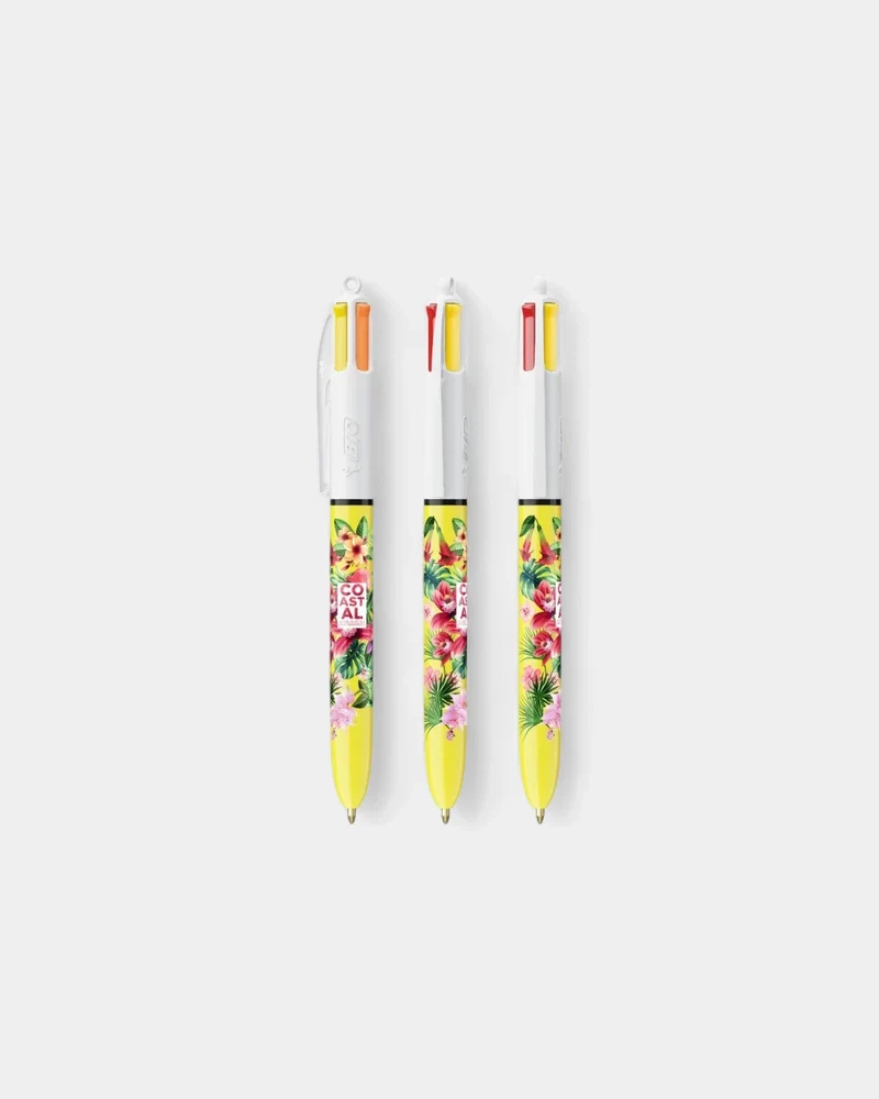 Stylo BIC® 4 couleurs Made in France à personnaliser