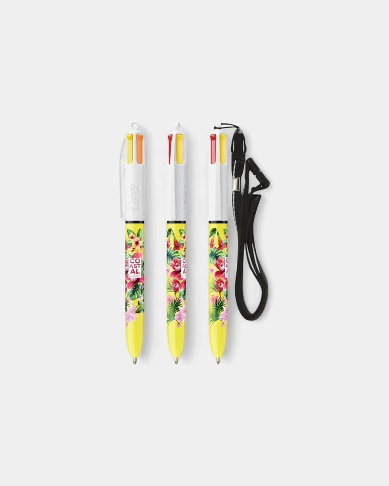 Stylo BIC® 4 couleurs Made in France à personnaliser