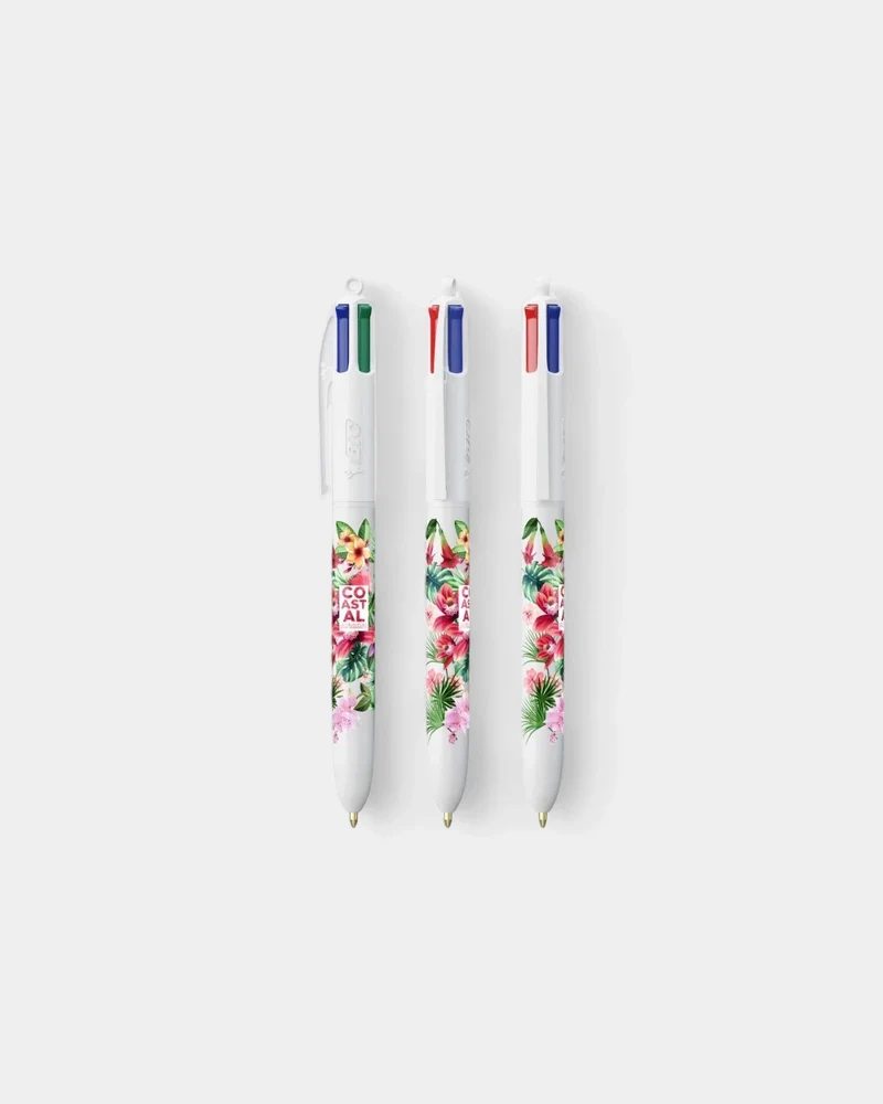 Stylo BIC® 4 couleurs Made in France à personnaliser
