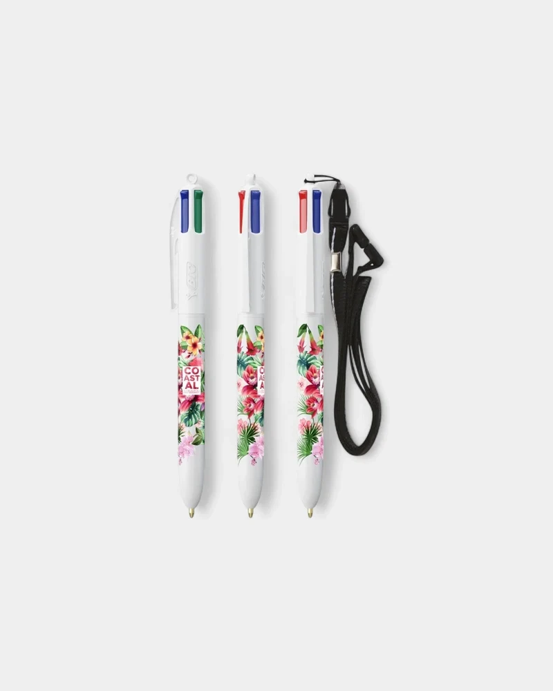 Stylo BIC® 4 couleurs Made in France à personnaliser