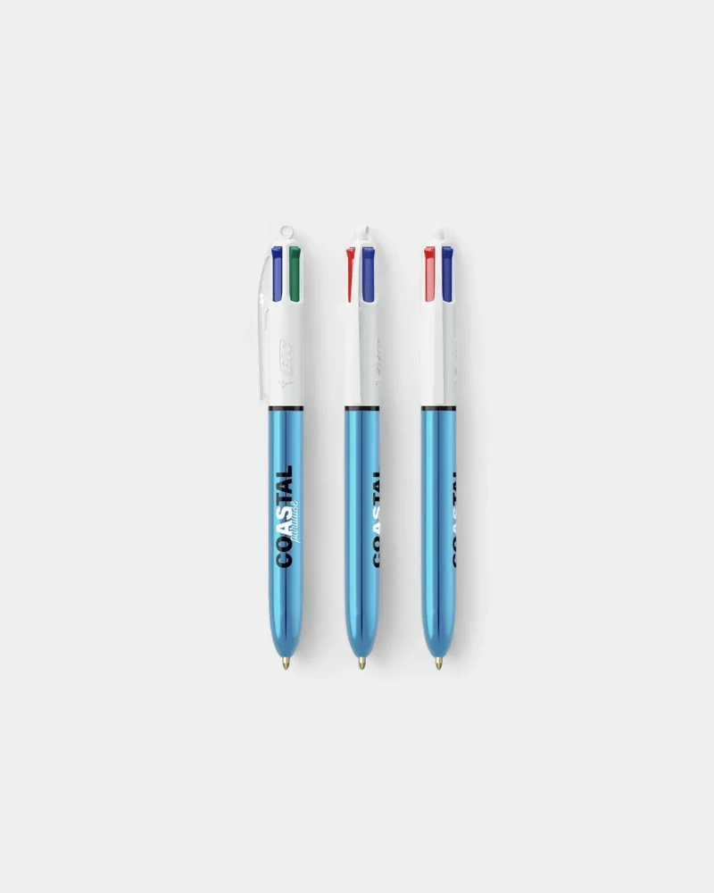 Stylo BIC® 4 couleurs Made in France à personnaliser