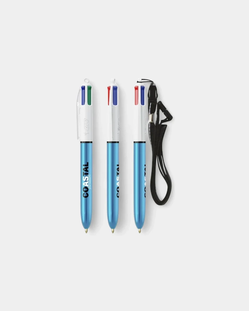 Stylo BIC® 4 couleurs Made in France à personnaliser