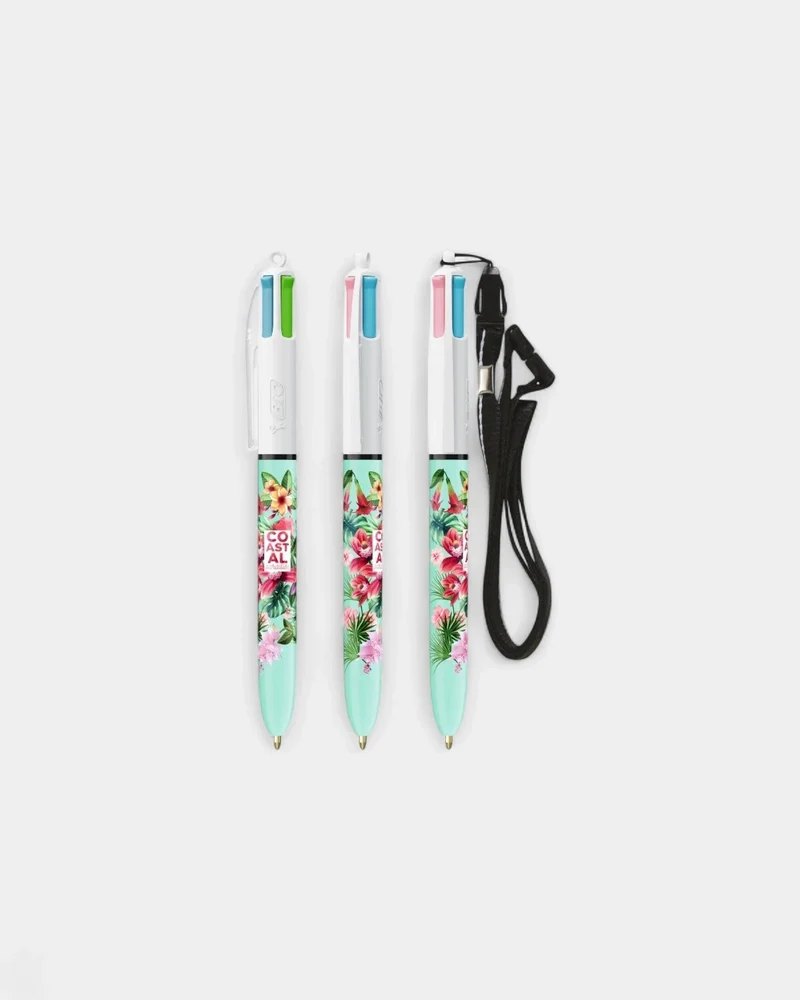 Stylo BIC® 4 couleurs Made in France à personnaliser