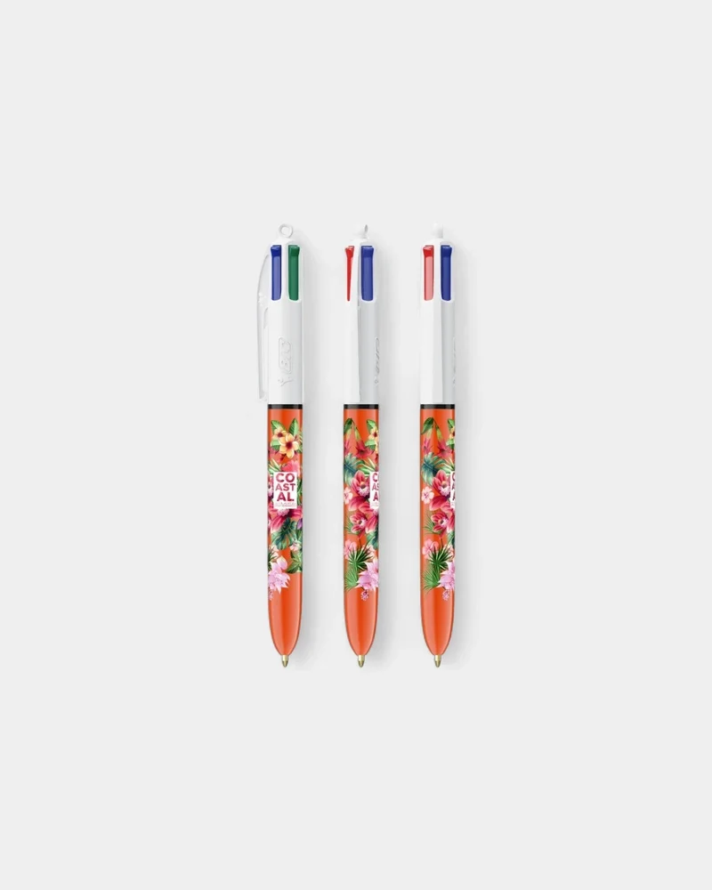 Stylo BIC® 4 couleurs Made in France à personnaliser