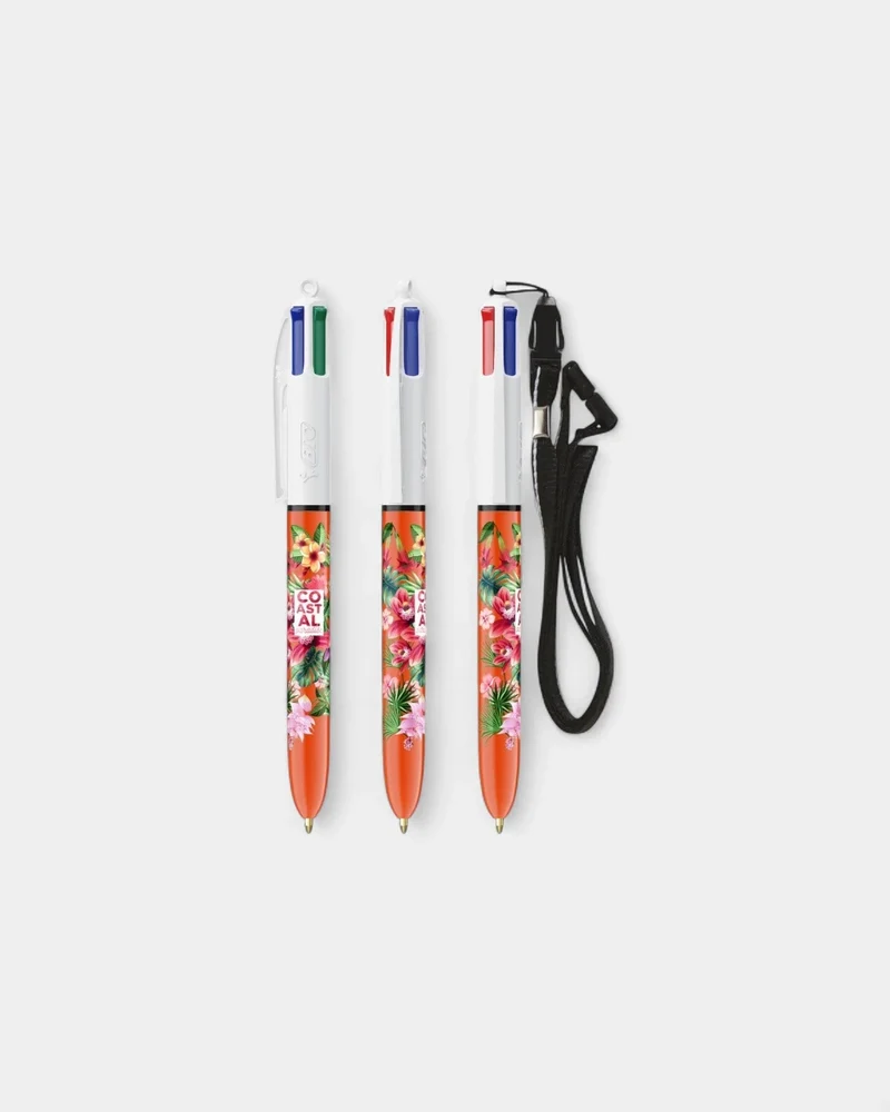Stylo BIC® 4 couleurs Made in France à personnaliser