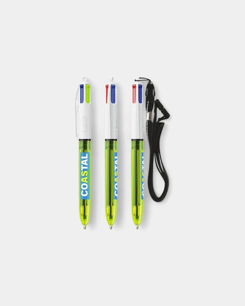 Stylo BIC® 4 couleurs Made in France à personnaliser