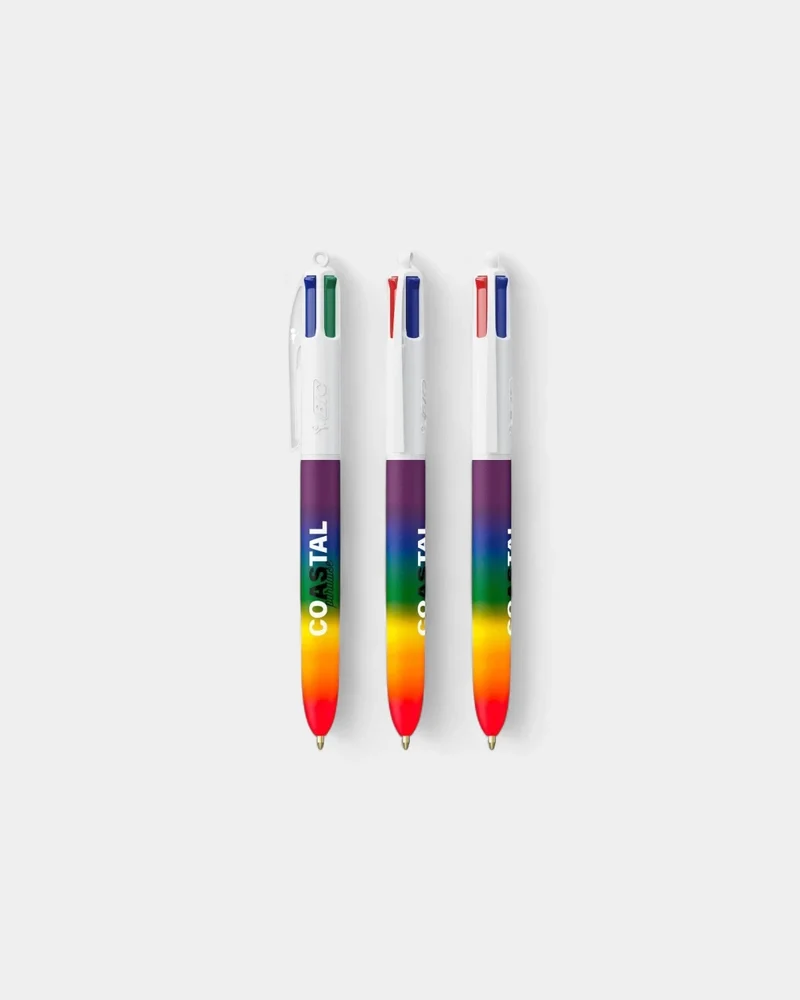 Stylo BIC® 4 couleurs Made in France à personnaliser