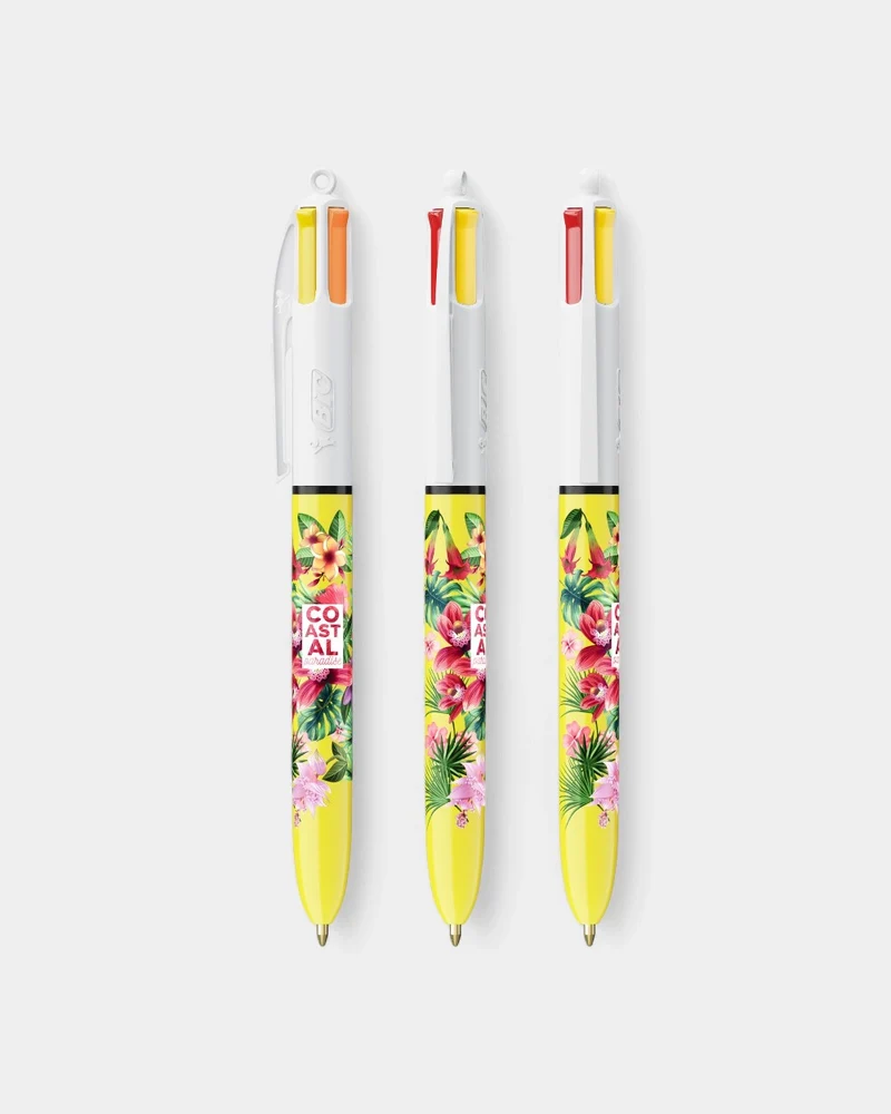 Stylo BIC® 4 couleurs Made in France à personnaliser