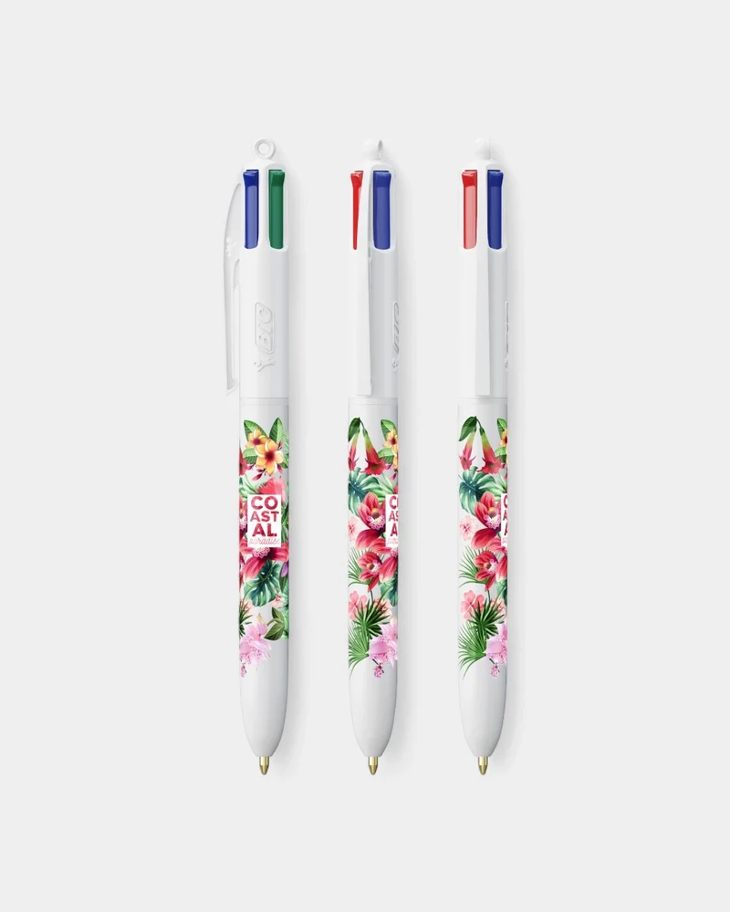 Stylo BIC® 4 couleurs Made in France à personnaliser