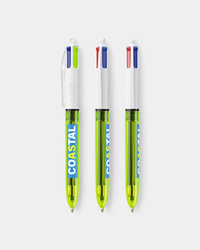 Stylo BIC® 4 couleurs Made in France à personnaliser