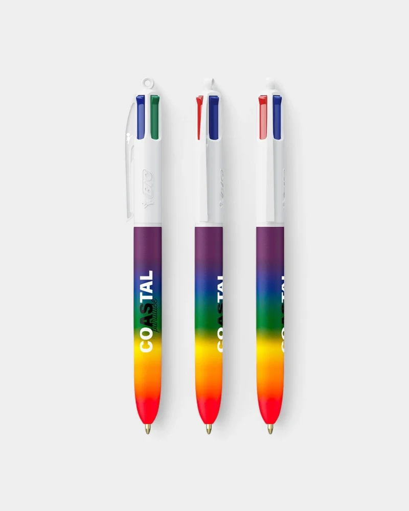 Stylo BIC® 4 couleurs Made in France à personnaliser