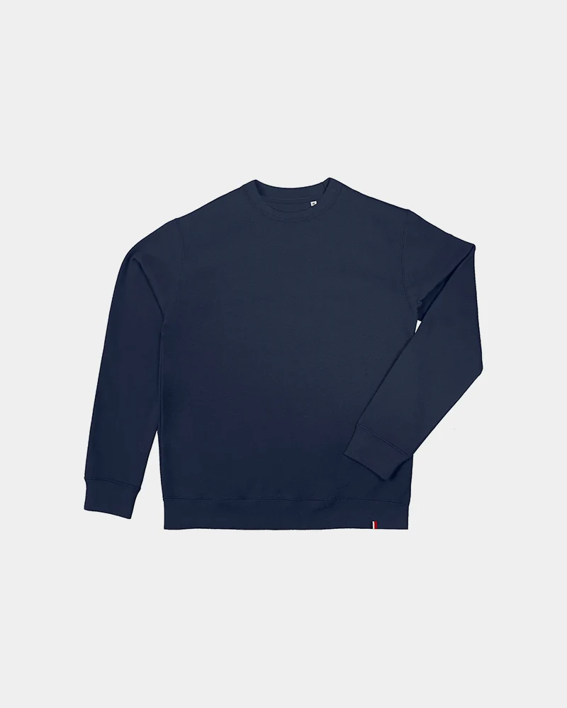Sweat-shirt col rond made in France à personnaliser