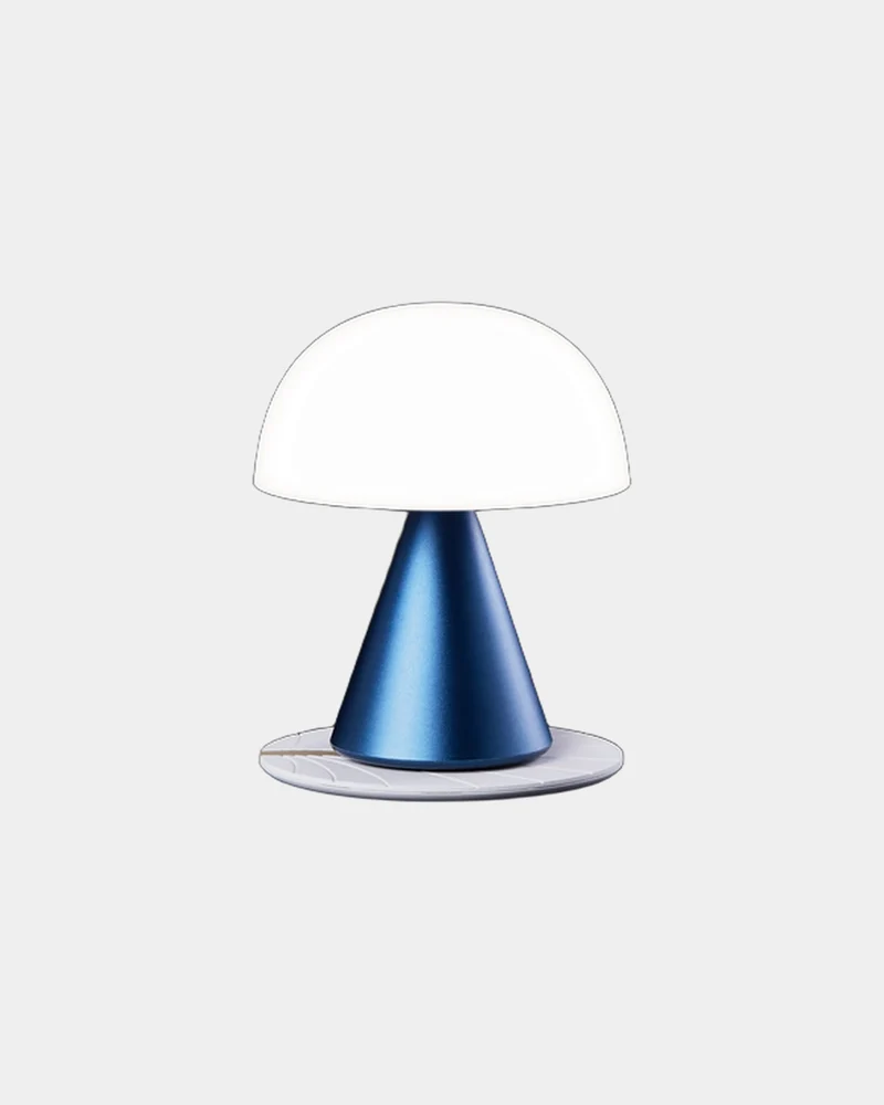 Lampe LED portable aluminium Lexon Mina M à personnaliser