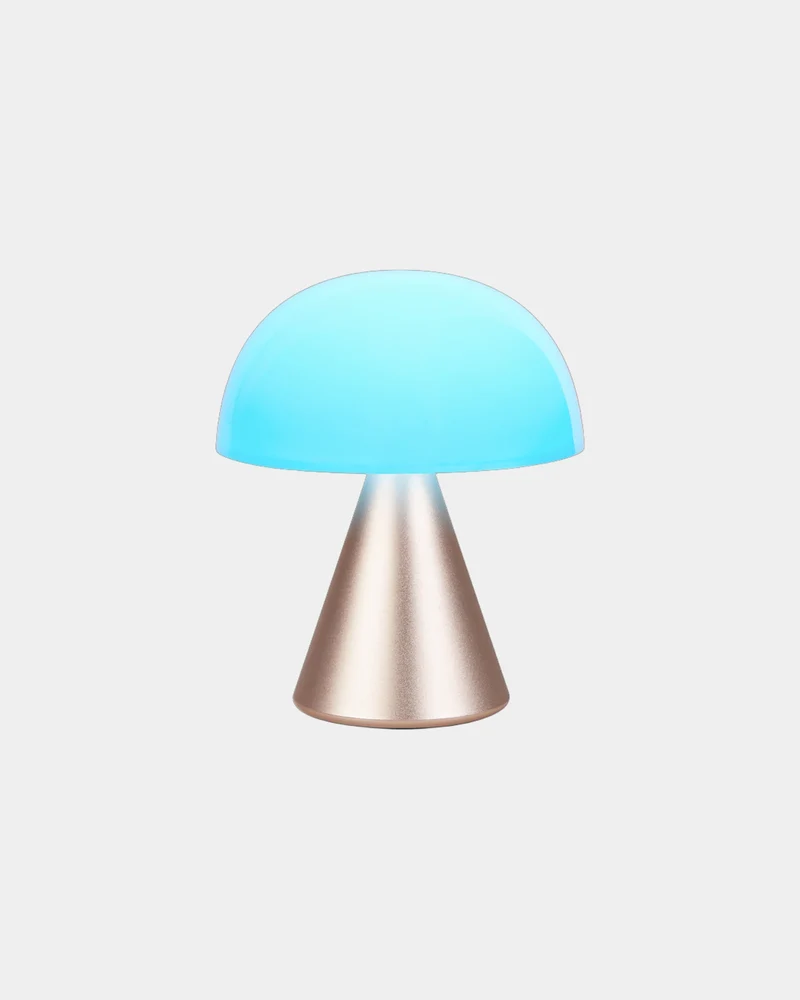 Lampe LED portable aluminium Lexon Mina M à personnaliser