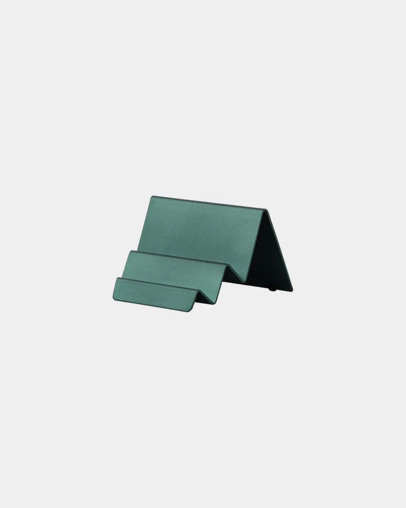 Support cartes de visite aluminium Lexon City Card Stand à personnaliser