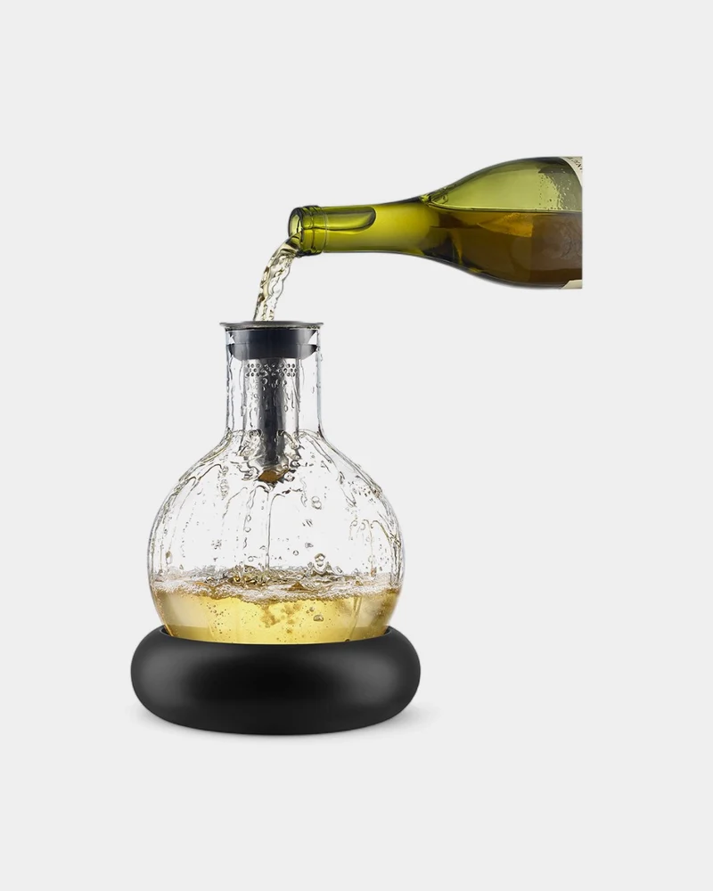 Carafe à vin avec base refroidissante
