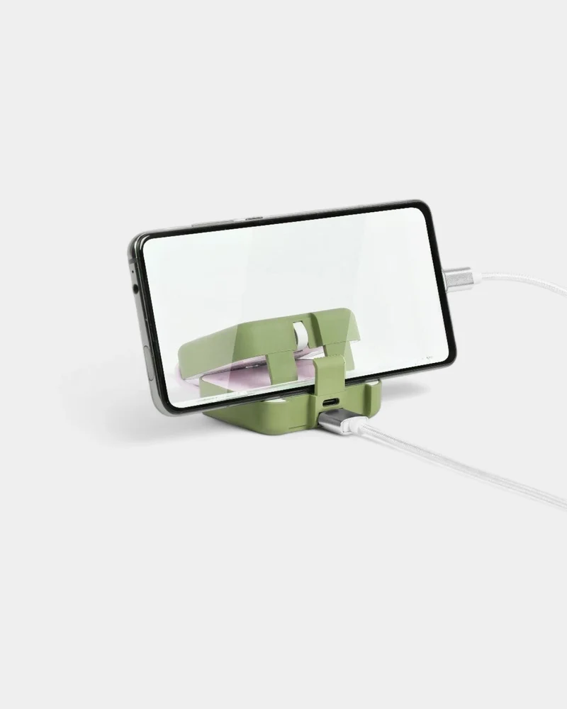 Batterie de secours support téléphone personnalisable