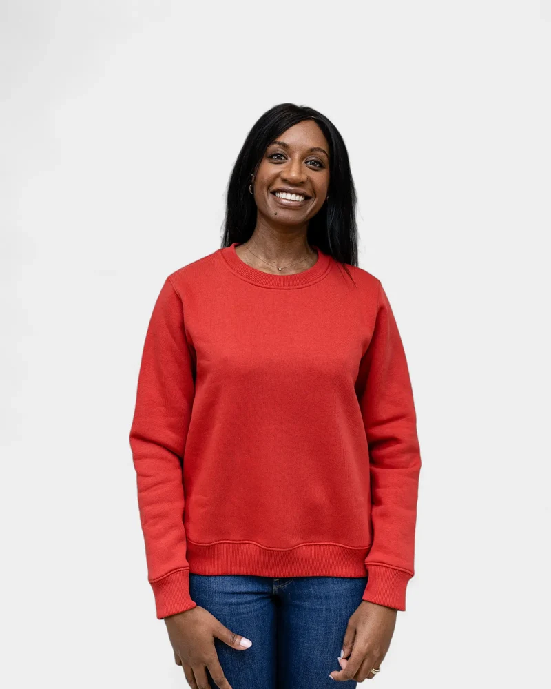 Sweat molletonné femme Made in France à personnaliser