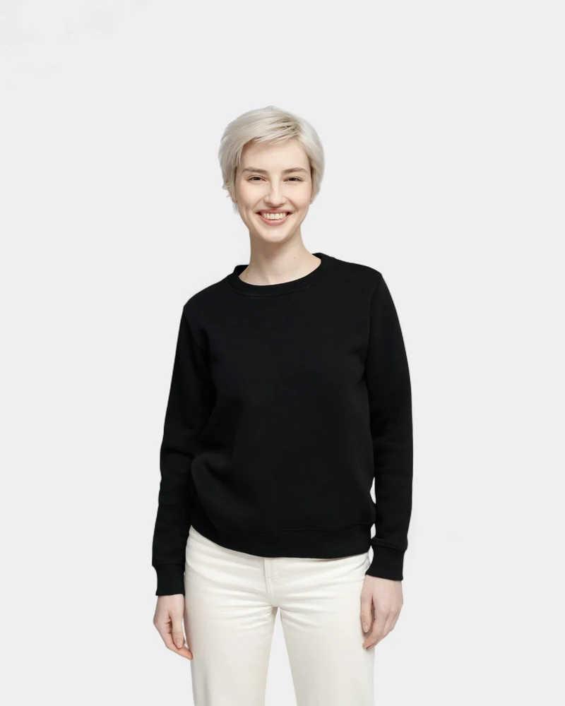 Sweat molletonné femme Made in France à personnaliser