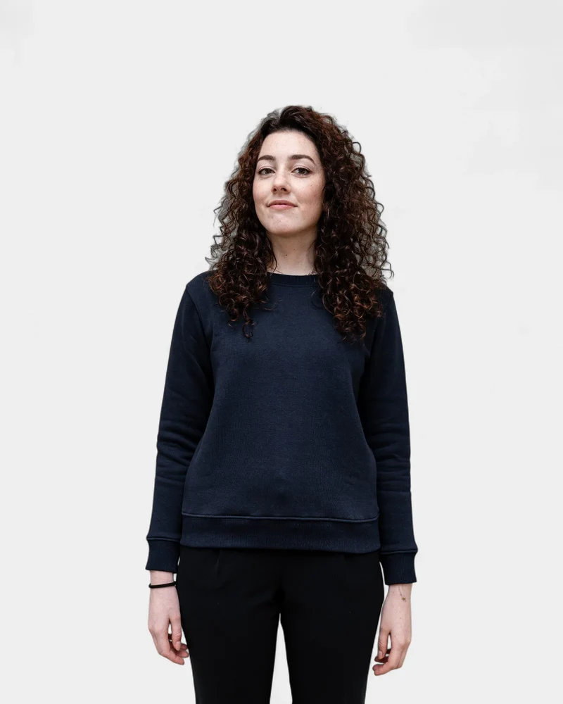 Sweat molletonné femme Made in France à personnaliser