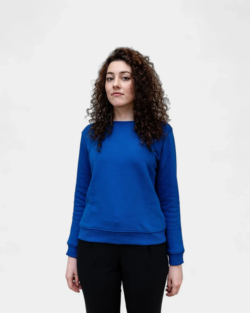 Sweat molletonné femme Made in France à personnaliser