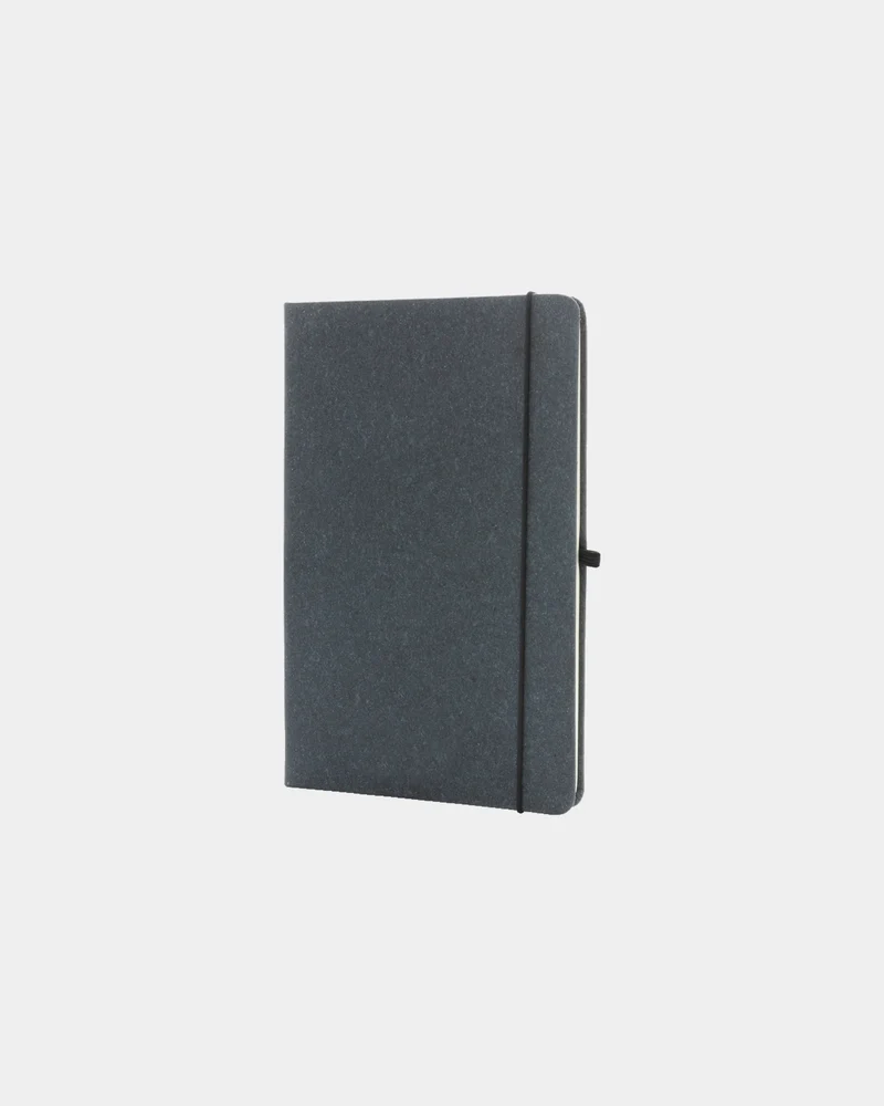 Carnet A5 cuir recyclé GRS à personnaliser