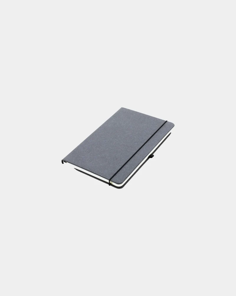 Carnet A5 cuir recyclé GRS à personnaliser
