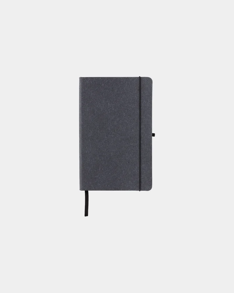 Carnet A5 cuir recyclé GRS à personnaliser