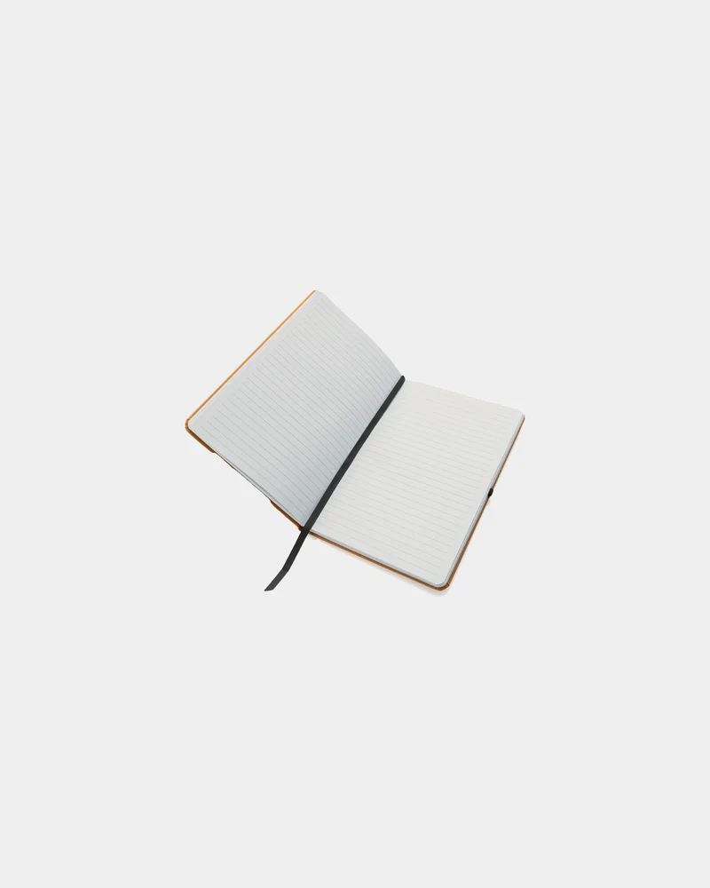 Carnet A5 cuir recyclé GRS à personnaliser
