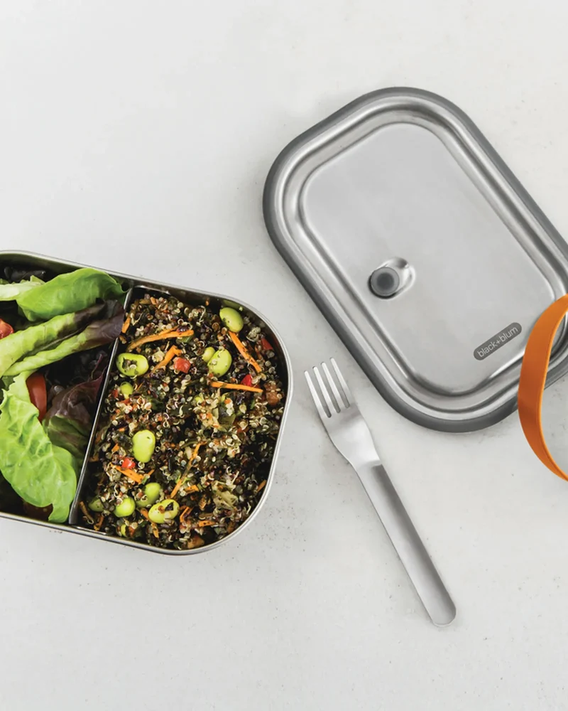 Boîte à lunch inox étanche à personnaliser