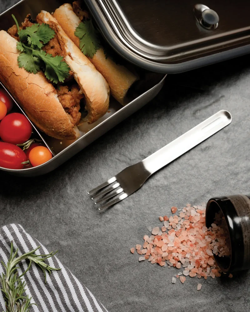 Boîte à lunch inox étanche à personnaliser