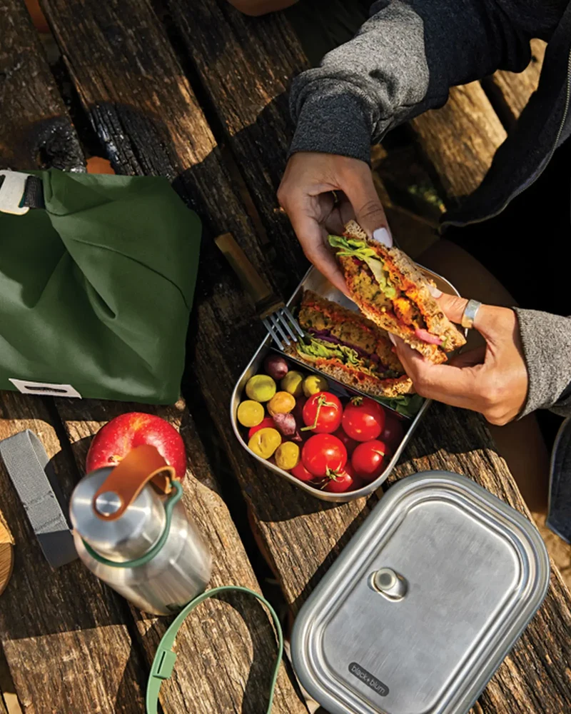 Boîte à lunch inox étanche à personnaliser