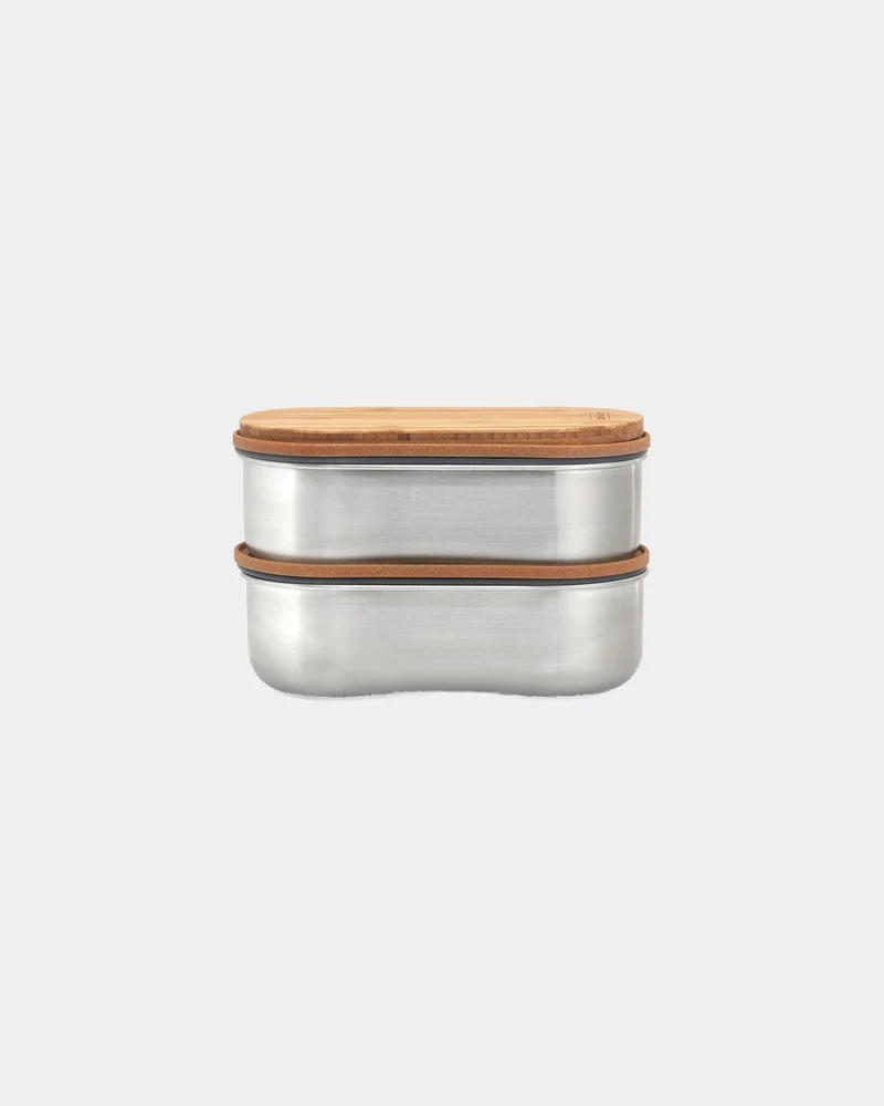 Boîte à bento inox 1L Black+Blum à personnaliser